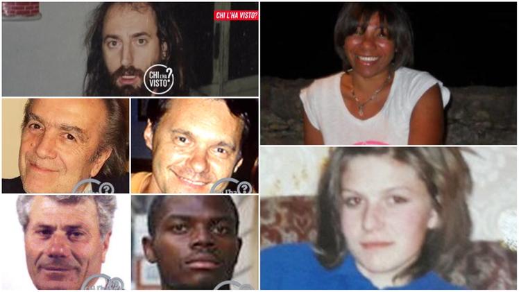 Da destra, in alto Maria Aparecida Soares, sotto Stanislava Chlebcova. Da sinistra, dall'alto: Flavio Messetti, Luigi Brognara, Roberto Bello, Enzo Marangoni e Francis Gatogo Longo