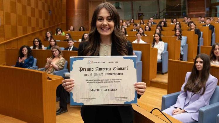 Matilde Camera Alla conquista di un «mercato impossibile», Matilde premiata alla ...