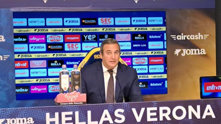 Italo Zanzi in conferenza stampa