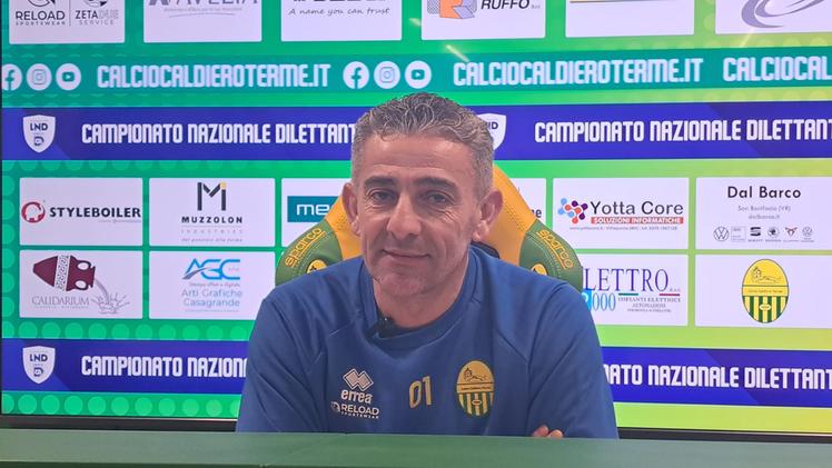 Cristian Soave, allenatore del Caldiero