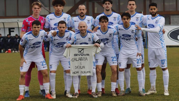Il Vigasio sceso in campo nella sfida con il Conegliano