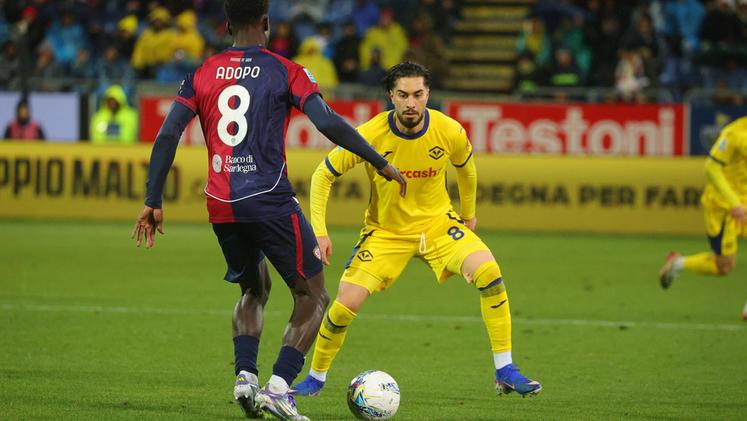 Serdar ringhia su Adopo ma è ripresa dura per l'Hellas a Cagliari