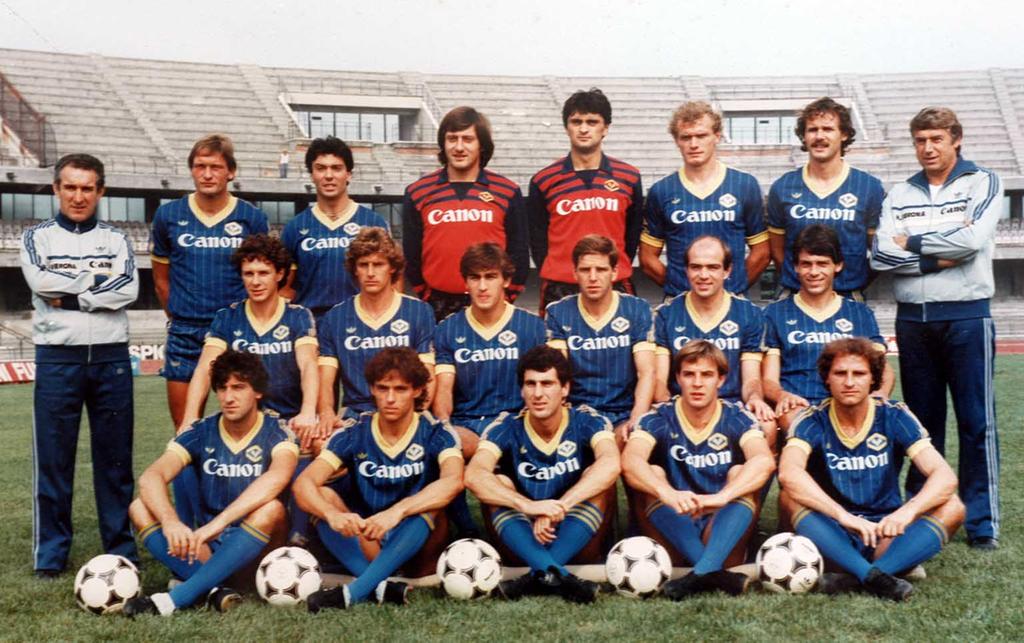 Bagnoli e la squadra Hellas Verona del 1984-85