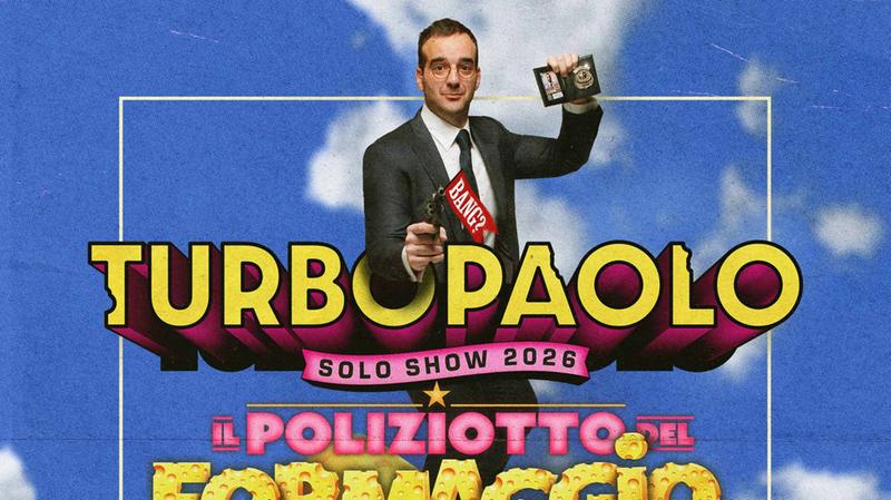Fermaggio Turbopaolo e il «Poliziotto del Formaggio» arriva al Teatro Nuovo | L'Arena