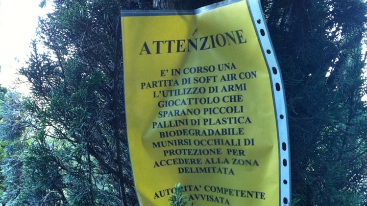 Soft air su sentieri pubblici, devo proteggere gli occhi?» | L'Arena