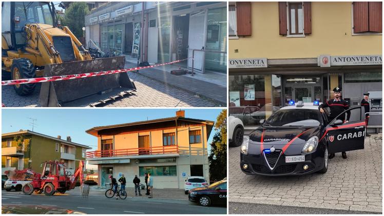 I due colpi eseguiti in Valpolicella dalla banda della ruspa e i carabinieri di Caprino Veronese