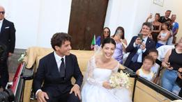 Alessandra Mastronardi in abito bianco