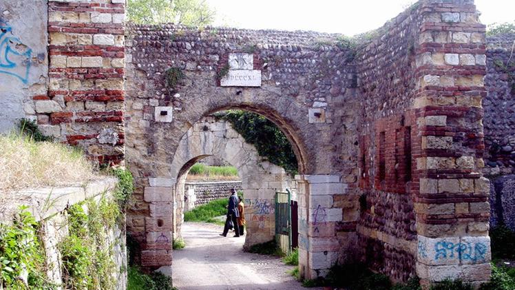 Porta Fura, parte delle mura di Verona patrimonio Unesco