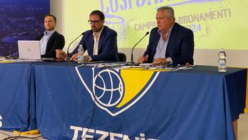 La presentazione della campagna abbonamenti della Tezenis Scaligera Basket (foto Perlini)