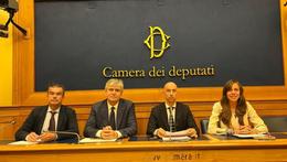 Fratelli d'Italia - Padovani, Mazzi, Maschio e Morgante alla presentazione del disegno di legge