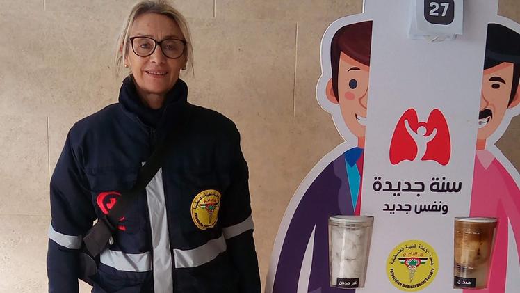 Giuditta, la volontaria veronese a Gaza con la Onlus La Gazzella