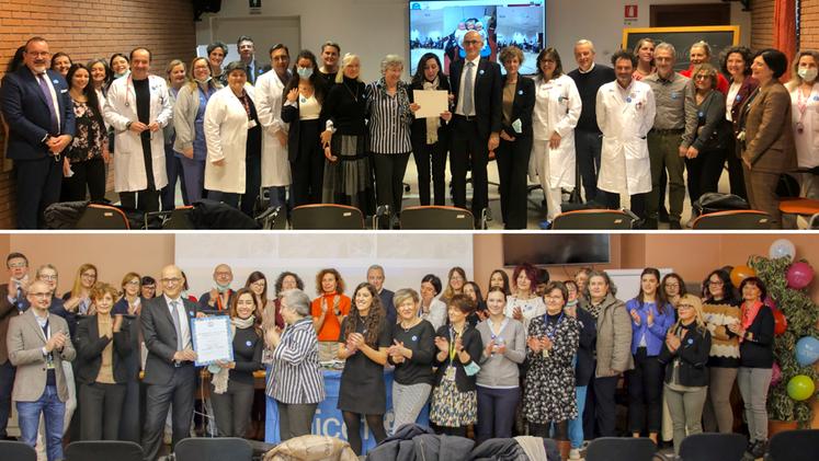 Le premiazioni Unicef degli ospedali di Villafranca e Legnago