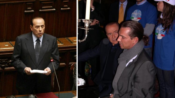 Silvio Berlusconi e Andrea Vantini