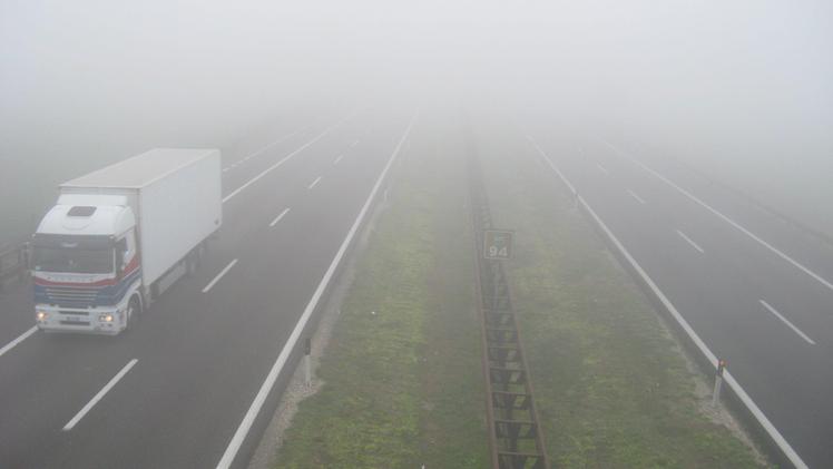 Nebbia in A22