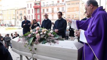 Il funerale di Nicoletta Ferrara