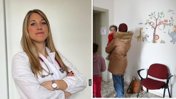 La dottoressa Giulia Tisato e il nuovo ambulatorio