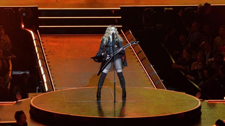 Madonna, gaffe al concerto