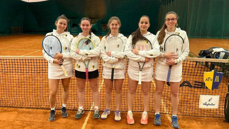Le tenniste dell'At Verona che partecipa al campionato di serie C femminile hanno vinto il derby contro il Ct Scaligero