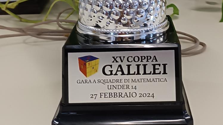 La Coppa Galilei vinta dalla Scuola media Caliari di Verona