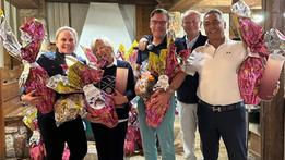 I vincitori della louisiana di Pasquetta al golf club Ca' degli Ulivi