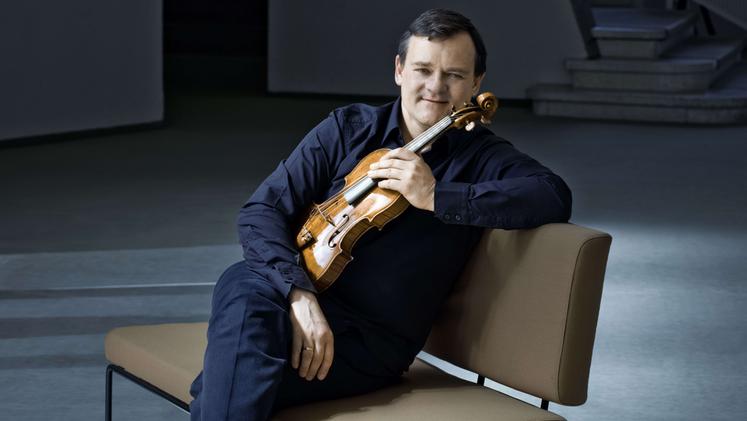 Il violinista tedesco Frank Peter Zimmermann