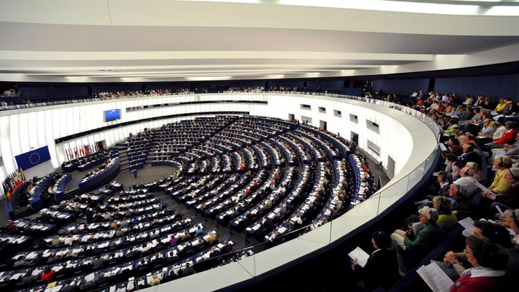Bruxelles La sede del Parlamento europeo