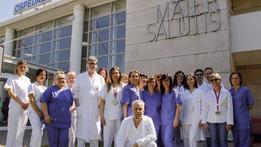 Lo staff di Gastroenterologia dell'ospedale di Legnago