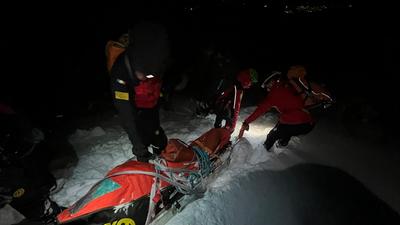 Il salvataggio di due escursionisti sul Monte Baldo la scorsa notte