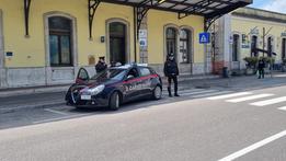 I carabinieri alla stazione di Legnago