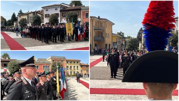 Le celebrazioni per il 176° anniversario della Carica dei Carabinieri a Pastrengo