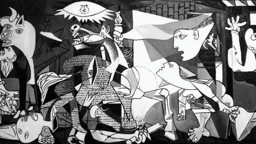 Il quadro "Guernica" di Picasso