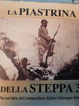 Il cd «La piastrina della steppa» di Giuseppe Bolla
