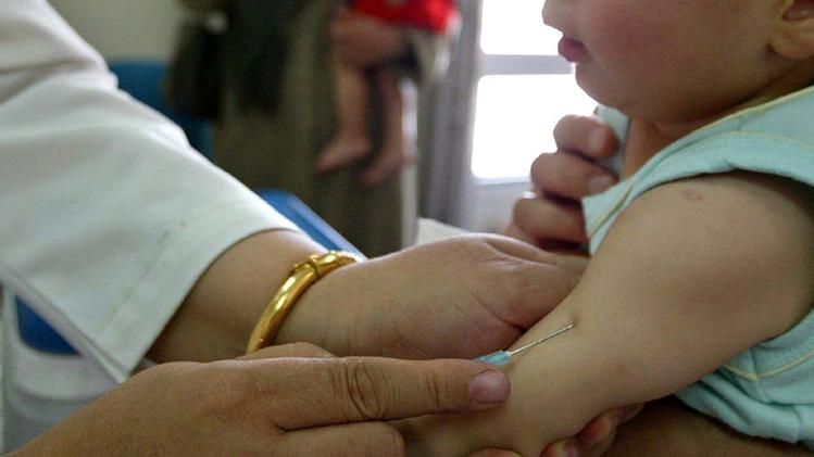 La vaccinazione di un bambino