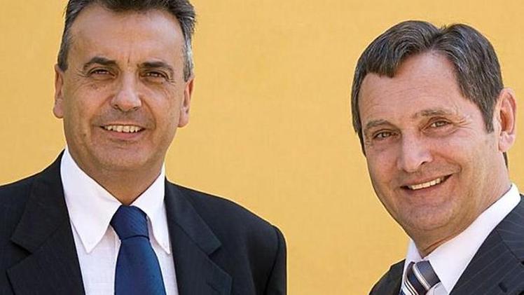 Bruno Trentini e Attilio Carlesso, dg e presidente di Cantina di Soave
