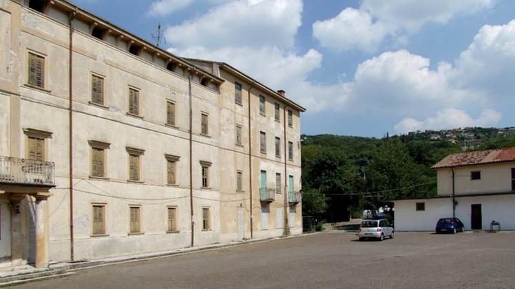 La facciata di Villa Albertini ad Arbizzano