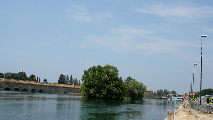Il fiume Mincio a Peschiera (foto di archivio)