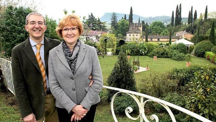 I coniugi Biasi nel loro Giardino: da maggio sarà visitabile FOTO AMATO