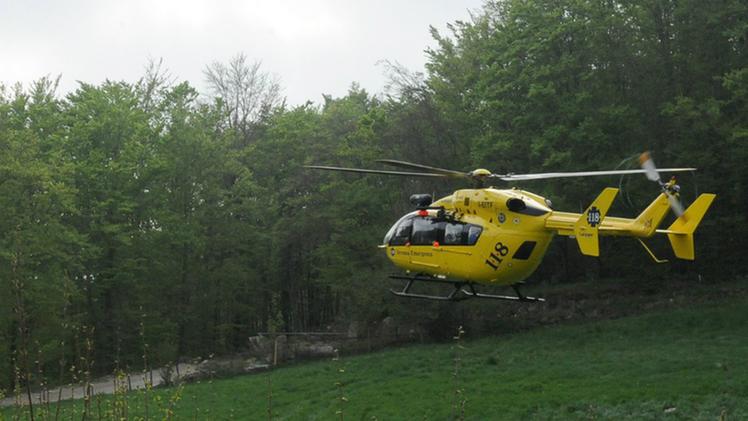 L'elicottero di Verona Emergenza (foto d'archivio)