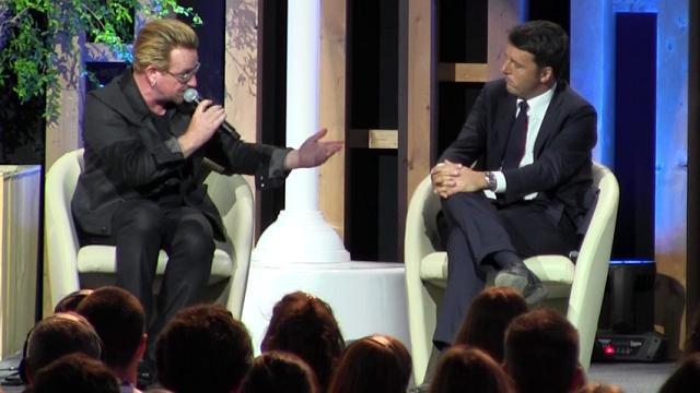 Expo, Bono: "Grazie a Renzi per come ha gestito la crisi dei rifugiati"