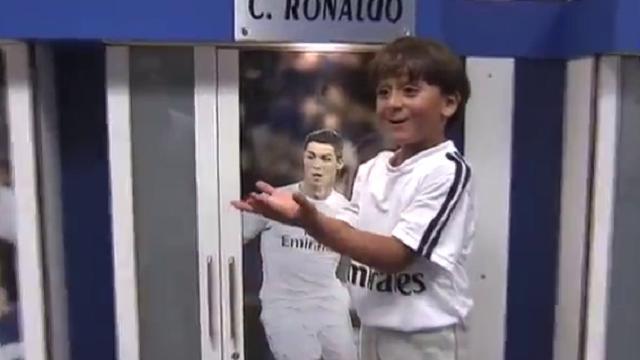 Zied incontra il Real Madrid, il sorriso del piccolo profugo