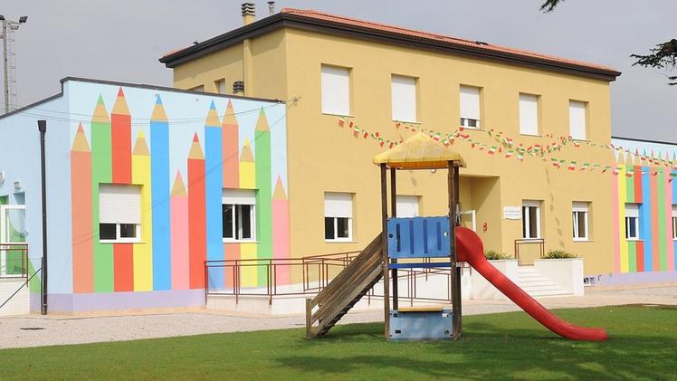 La scuola materna di Bonaldo: uno dei tre asili dove vige il divieto 