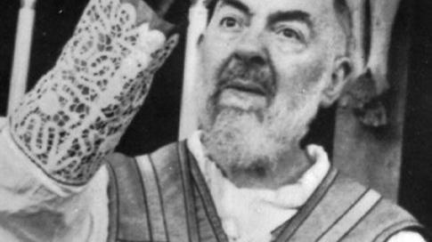 Una foto di Padre Pio risalente al 29 novembre 1964