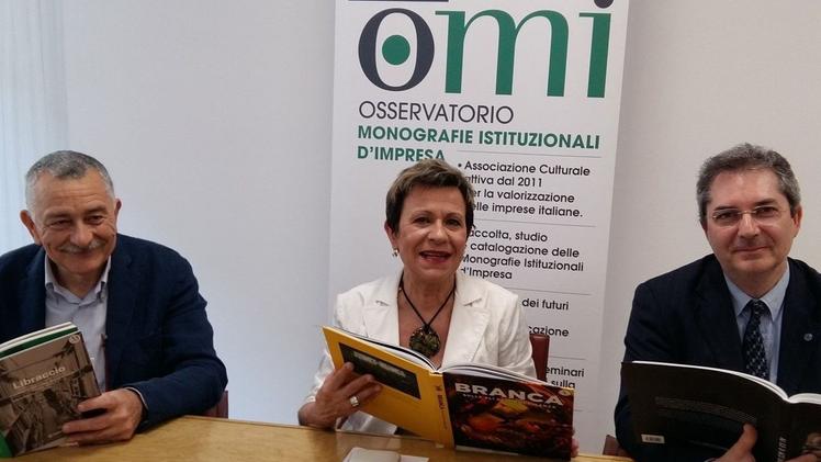 Mario Magagnino, Tiziana Sartori e Andrea Bissoli