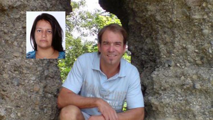Jean Luca Falchetto: ha confessato l’omicidio della sua ex compagna, a destra, Alessandra Mafezzoli di 46 anni