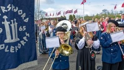 La banda  norvegese Hafrsfjord Skolekorps che si esibirà a Torri