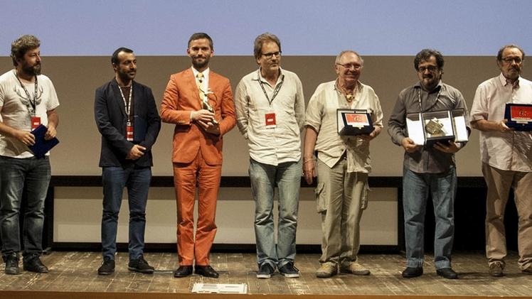 Il gruppo dei premiati alla ventiduesima edizione del Film Festival della Lessinia