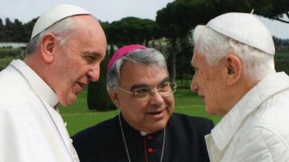 Semeraro tra Bergoglio e Ratzinger