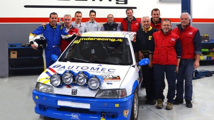 Il team Mds racing di Quaderni: terzo posto al Rally Due Valli