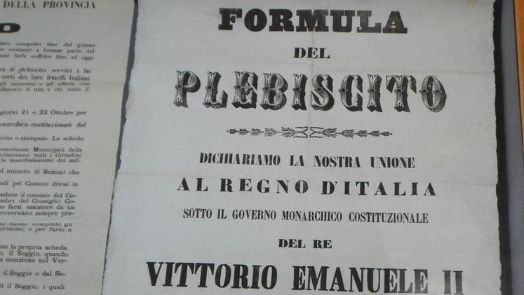 Il 21 e 22 ottobre 1866 il voto per il Regno d'Italia