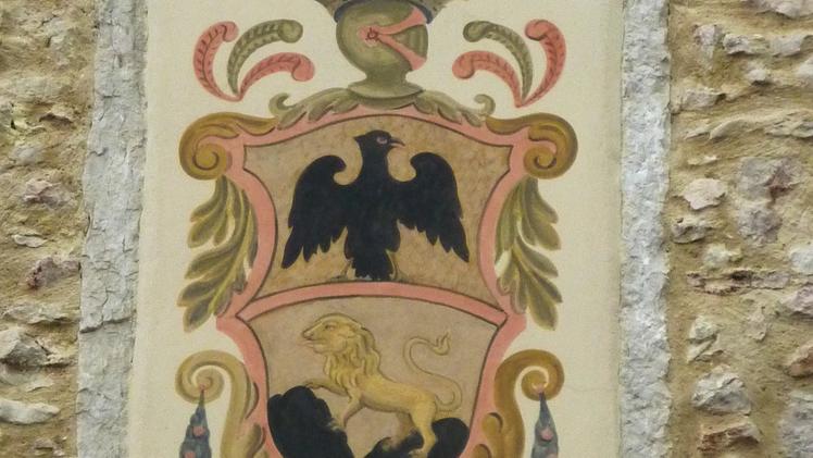 Lo stemma araldico dei Benedetti Vallenari di Vallene